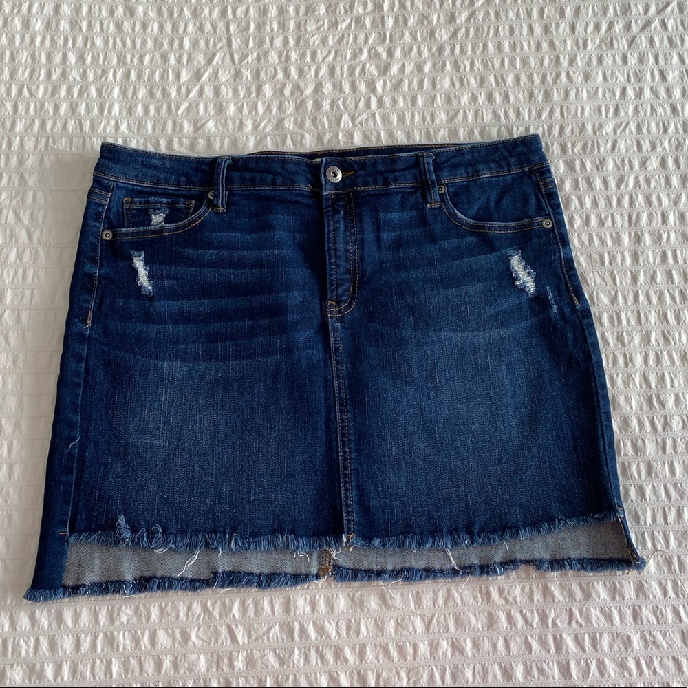True Craft Jean Skirt size 13